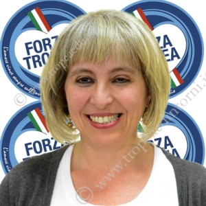Il consigliere Erminia Graziano del Gruppo Consiliare Forza Tropea - foto Libertino 