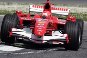 La Ferrari di Michael Schumacher a San Marino