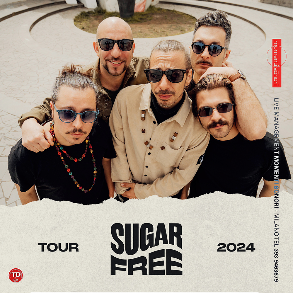 Gli Sugarfree in concerto a Villa San Giovanni