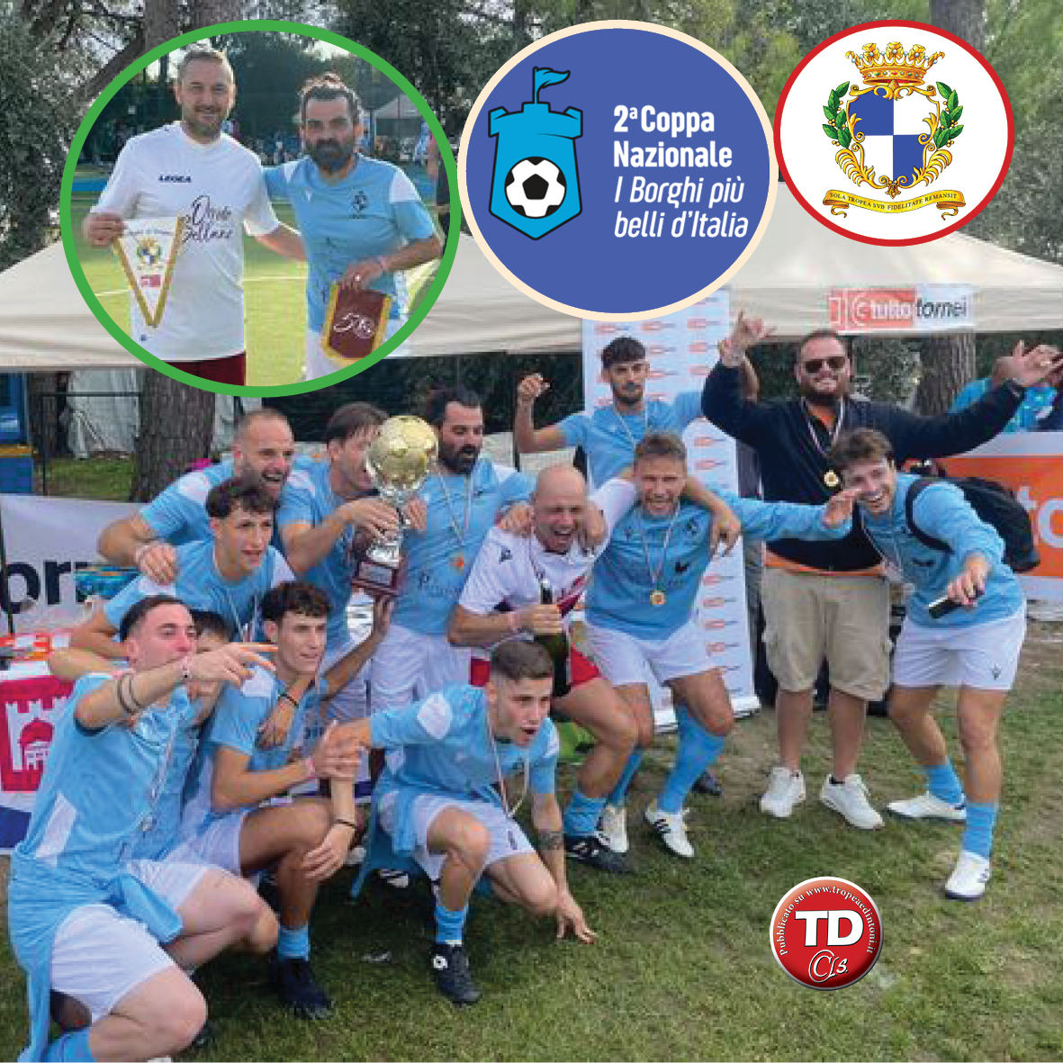 Il Borgo di Tropea, uno dei più belli d’Italia, Borgo dei Borghi 2021, trionfa nella finale della seconda edizione della Coppa Nazionale!