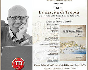 #tropeanite: Libro curato da Saverio Ciccarelli, che si pone un intrigante interrogativo: Quale potrebbe essere la data di nascita della città di Tropea?