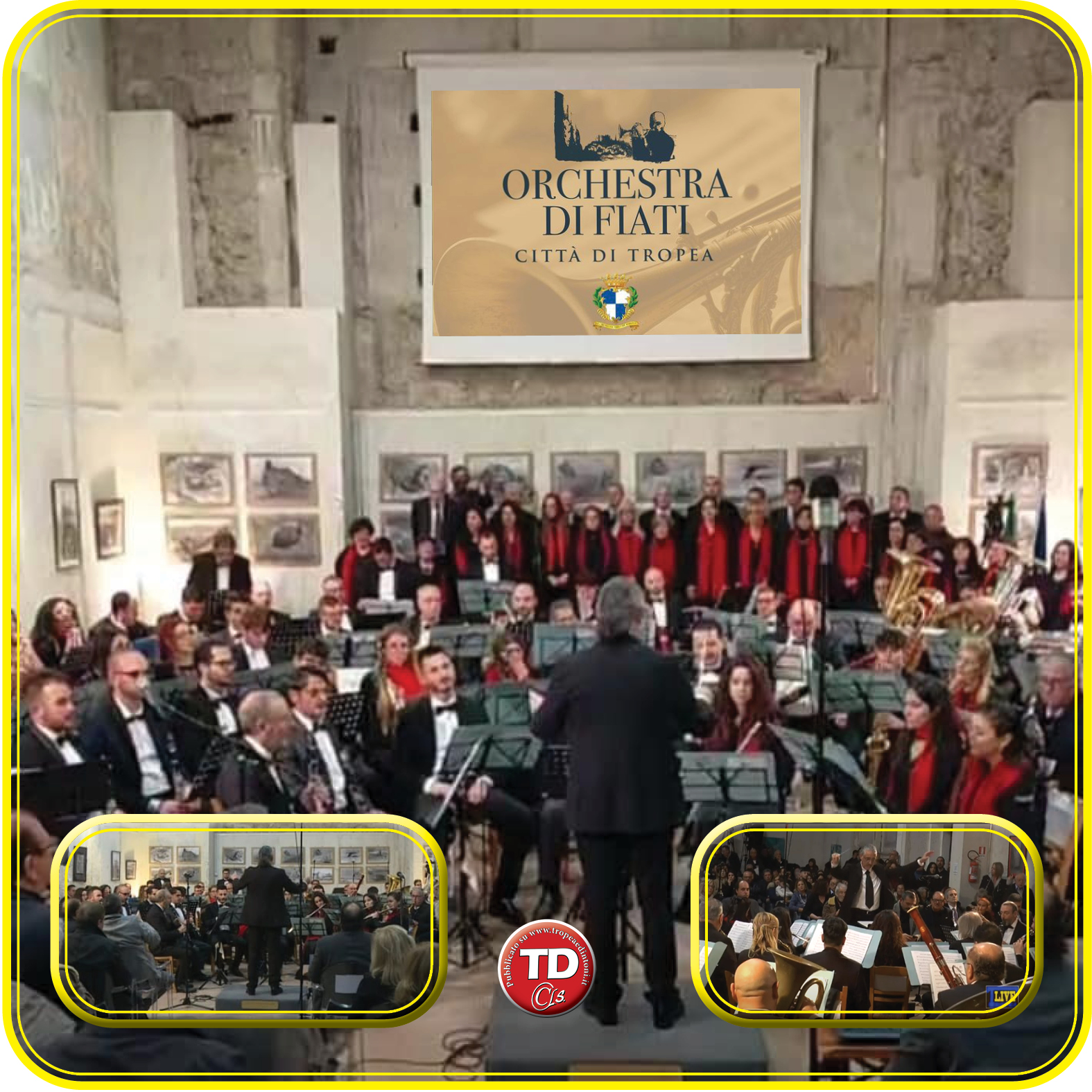 L'Orchestra di Fiati Città di Tropea si presenta al pubblico presso l’Auditorium S. Chiara