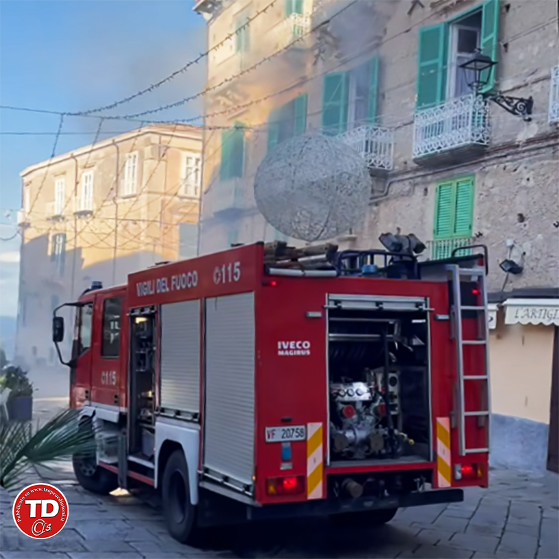 Prontamente la Sala Operativa del Comando ha inviato la squadra del Distaccamento di Ricadi 